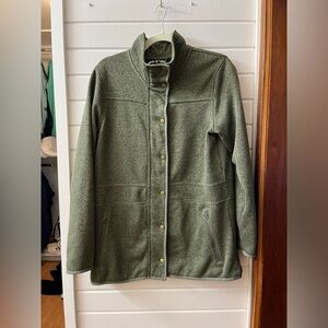 Eddie Bauer Snap Zip Fleece Jacket